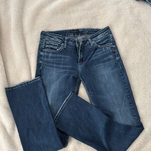 Silver Jeans Women's Dark Blue Skinny Jeans